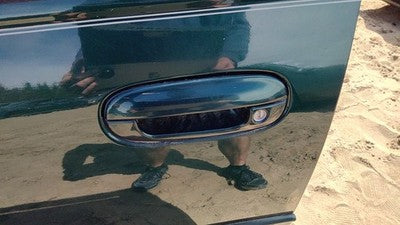 98-04 Cadillac Seville Driver Left Front Outside Door Handle Oem Green 20857749