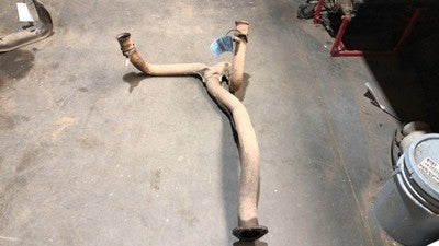 1999 Ford F250 Super Duty Exhaust Y Pipe Oem Manifold 5.4L At 4X2