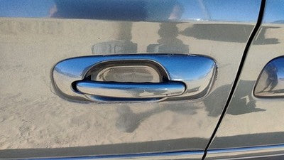 01-07 Caravan Passenger Right Rear Outside Door Handle Oem Back Magnesium Ppk