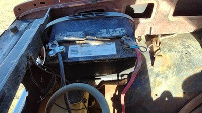 1983 Chevy K30 Complete Battery Box Mount Tray With Hold Down Oem 7.4L