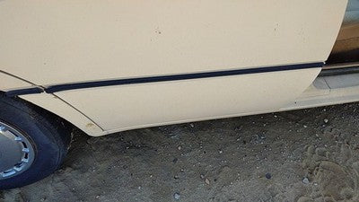 1984 Ford Tempo Passenger Right Rear Moulding From Door Oem Back Trim Strip