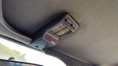 1984 Deville Sedan Center Overhead Console Oem Dome Light Map Lamp Blue
