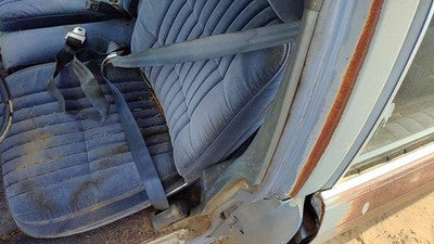 1984 Deville Sedan Driver Left Front Seat Belt Retractor Oem Shoulder Blue