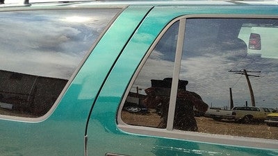 1995-2005 S10 Blazer Passenger Right Rear Vent Window Back Door Glass With Frame