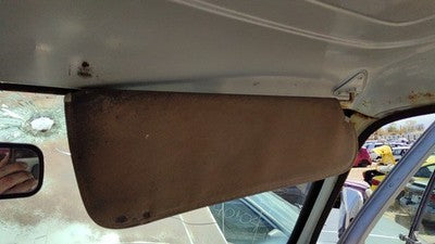 1986 Dodge Ram W250 Passenger Right Sun Visor Oem Gray