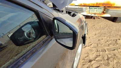 2015-2019 Nissan Versa Passenger Right Side Mirror Door Mounted Oem Gray Kad