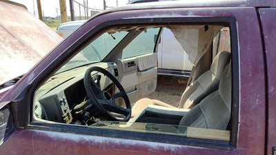 1983-1994 S10 Blazer Driver Left Front Side Window Door Glass Oem 15960877