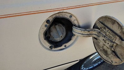 1984 Ford Tempo Fuel Filler Neck Assembly With Gas Cap Oem