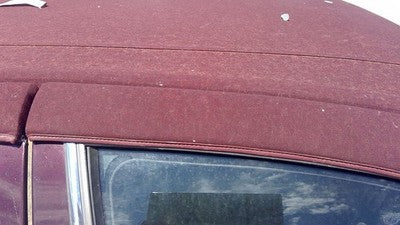 93 Cadillac Fleetwood Passenger Right Front Moulding From Door Trim Strip Maroon