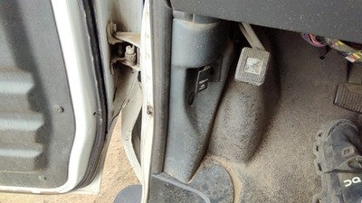 1996 Ford Van E250 Driver Left Lower Kick Trim Panel Oem Gray