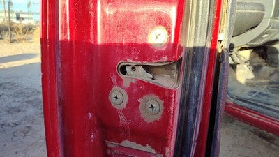 1997 Nissan Hardbody Driver Left Front Door Latch With Rods/Cables Oem