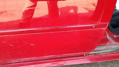11 Chevy Impala Passenger Right Rear Moulding From Door Back Trim Strip Red 74U