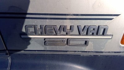 1989 Chevy G20 Van Passenger Right Emblem Badge From Fender Oem
