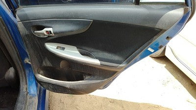 09 10 Corolla Passenger Right Rear Inside Door Trim Panel With Switches Back