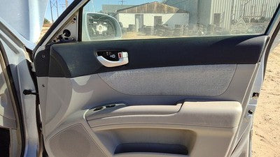 06-07 Hyundai Sonata Passenger Right Front Door Trim Panel With Switches Fz Gray