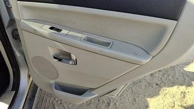 08-10 Grand Cherokee Passenger Rear Door Trim Panel With Switches Back Gray D1