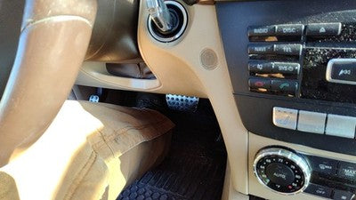 12-15 Mercedes C300 Lower Dash Under Column Knee Bolster Trim Panel Beige 125