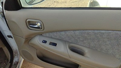 00-03 Nissan Sentra Passenger Right Front Door Trim Panel With Switches Sand H