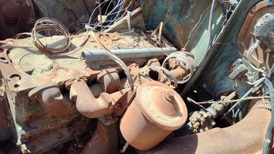 1953 Chevy Bel Air 150 Sedan Exhaust Manifold Assembly Oem 235Ci