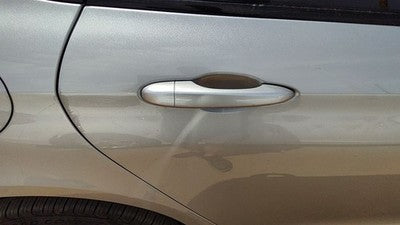 15-17 200 Passenger Right Rear Outside Door Handle Back Billet Silver Psc