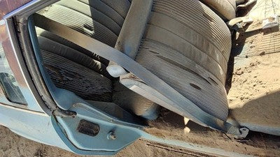 1975 Cutlass Supreme Passenger Right Front Seat Belt Retractor 2 Door Coupe Blue
