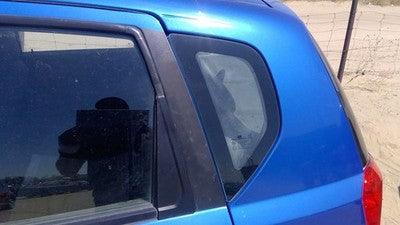 2004-2011 Chevy Aveo Driver Left Rear Quarter Glass Back Side Window Oem