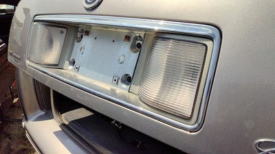 1997-99 Cadillac Deville License Plate Trim Surround Panel Oem Tail Trunk Finish
