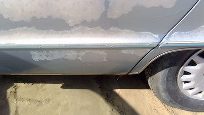 1991 Chevy Caprice Driver Left Rear Moulding From Door Oem Back Trim Strip Blue