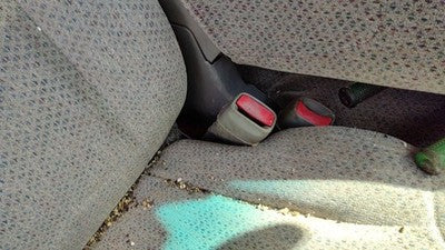 99 Silverado 1500 Passenger Right Front Seat Belt Buckle Receiver Oem Gray 92D