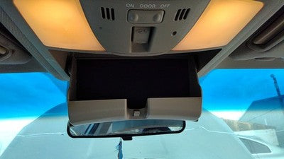 07-09 Nissan Altima Center Overhead Console Dome Light Map Lamp Cubby Charcoal G