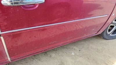 06-07 Lucerne Passenger Right Front Moulding From Door Trim Strip Crimson 86U