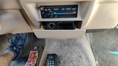 1993-1994 Ford Explorer Ash Tray Assembly Oem Slide Out Dash Tan F37z1004320a