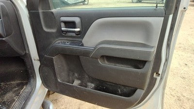 14-19 1500 Passenger Right Front Door Trim Panel With Switches H2r Gray