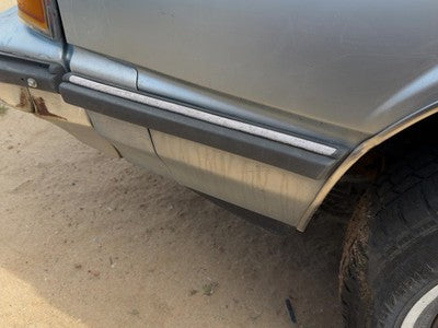 1986 Olds 88 Driver Left Moulding From Fender Oem Trim Strip Blue