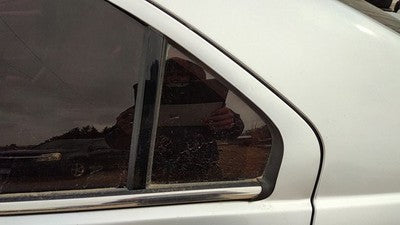 2006-2012 Ford Fusion Driver Left Rear Vent Window Back Door Glass With Frame