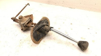 86 Dodge Ram W250 4x4 Shifter Lever Assembly With Linkage 4wd T Case Shift Unit
