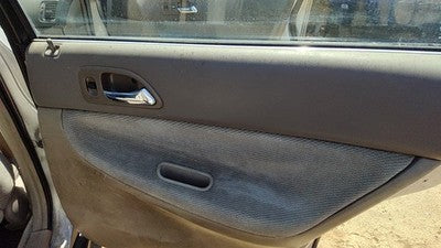 96-97 Accord Passenger Right Rear Door Trim Panel With Switches Back Gray F