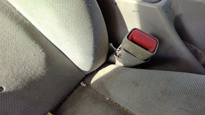 00-01 Dodge Neon Passenger Right Front Seat Belt Buckle Receiver Oem Gray B7L5