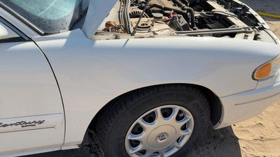 1997-2005 Buick Century Passenger Right Front Fender Oem White 12455104