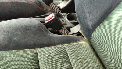 2002-05 Civic Hatchback Si Driver Left Front Seat Belt Buckle Receiver Black Bk