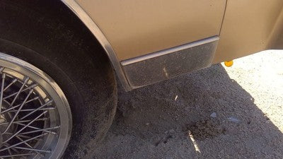1985 Olds 88 Passenger Right Moulding From Fender Oem Trim Strip Chrome Front