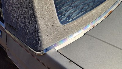85 Grand Marquis Passenger Right Rear Chrome Trim Moulding Below Back Glass