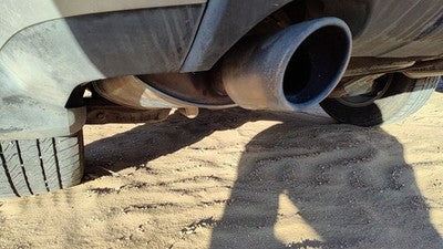 2009-2015 Honda Pilot Driver Left Rear Muffler With Exhaust Tip Oem 18307Szaa02