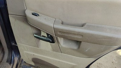 05 Ford Explorer Passenger Right Rear Door Trim Panel With Switches Back Tan Gp