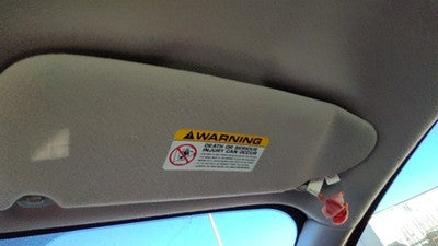 2000-2004 Dodge Intrepid Passenger Right Sun Visor Oem 0Th98tl2ab