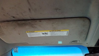 2016 Dodge Ram 4500 Driver Left Sun Visor Oem Gray X8