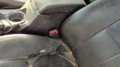 2007-2009 Lincoln Mkz Driver Left Front Seat Belt Buckle Receiver Oem Black Mw