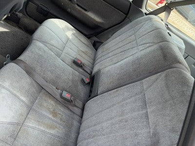 90 Legacy Complete Set Of Rear Seat Belts Retractor Buckle Left Right Back Gray