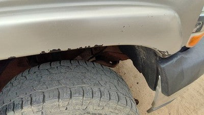 99-02 Silverado 2500 Passenger Front Wheel Flare Moulding Fender Pewter 11U