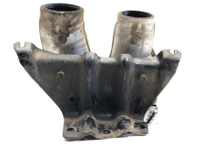 08-10 F250 Super Duty 6.4L DIESEL UPPER Intake ELBOW with Bracket Powerstroke